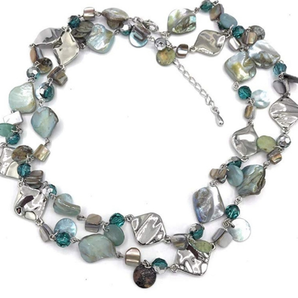 Lia Sophia Pure Abalone Necklace